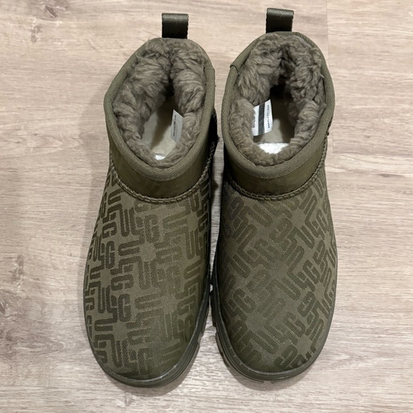 UGG Shoes - Ugg’s Classic Mini Monogram Boots Burnt Olive, 7